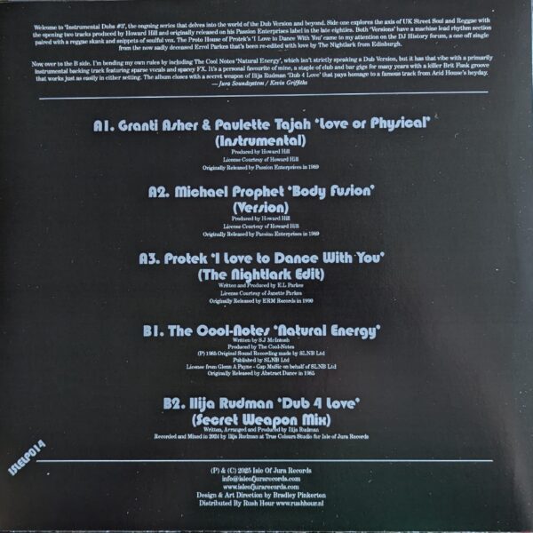 Isle of Jura - Instrumental Dubs #3 - Image 2