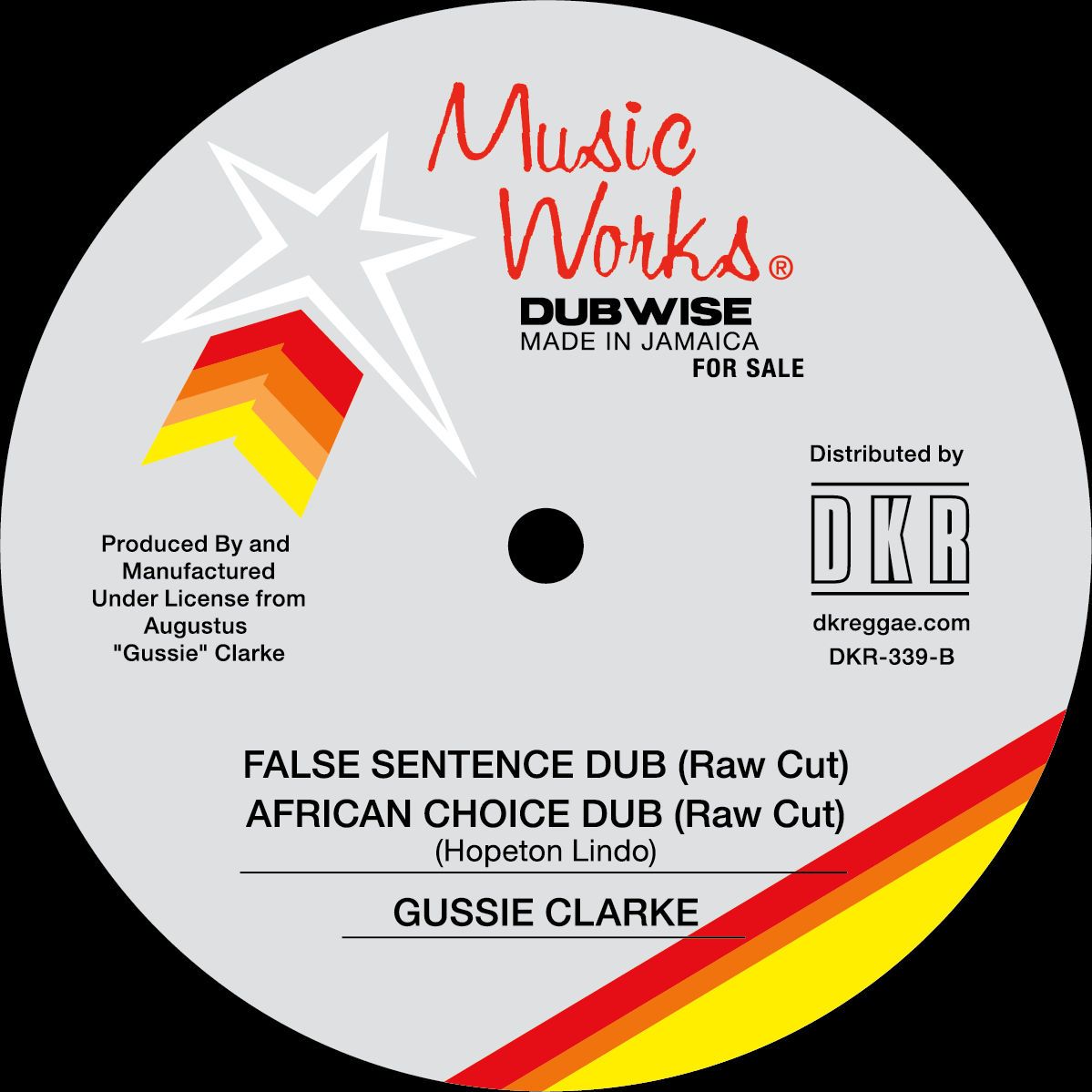 Gussie Clarke - Dubplate Style Raw Cuts (12") - Image 2